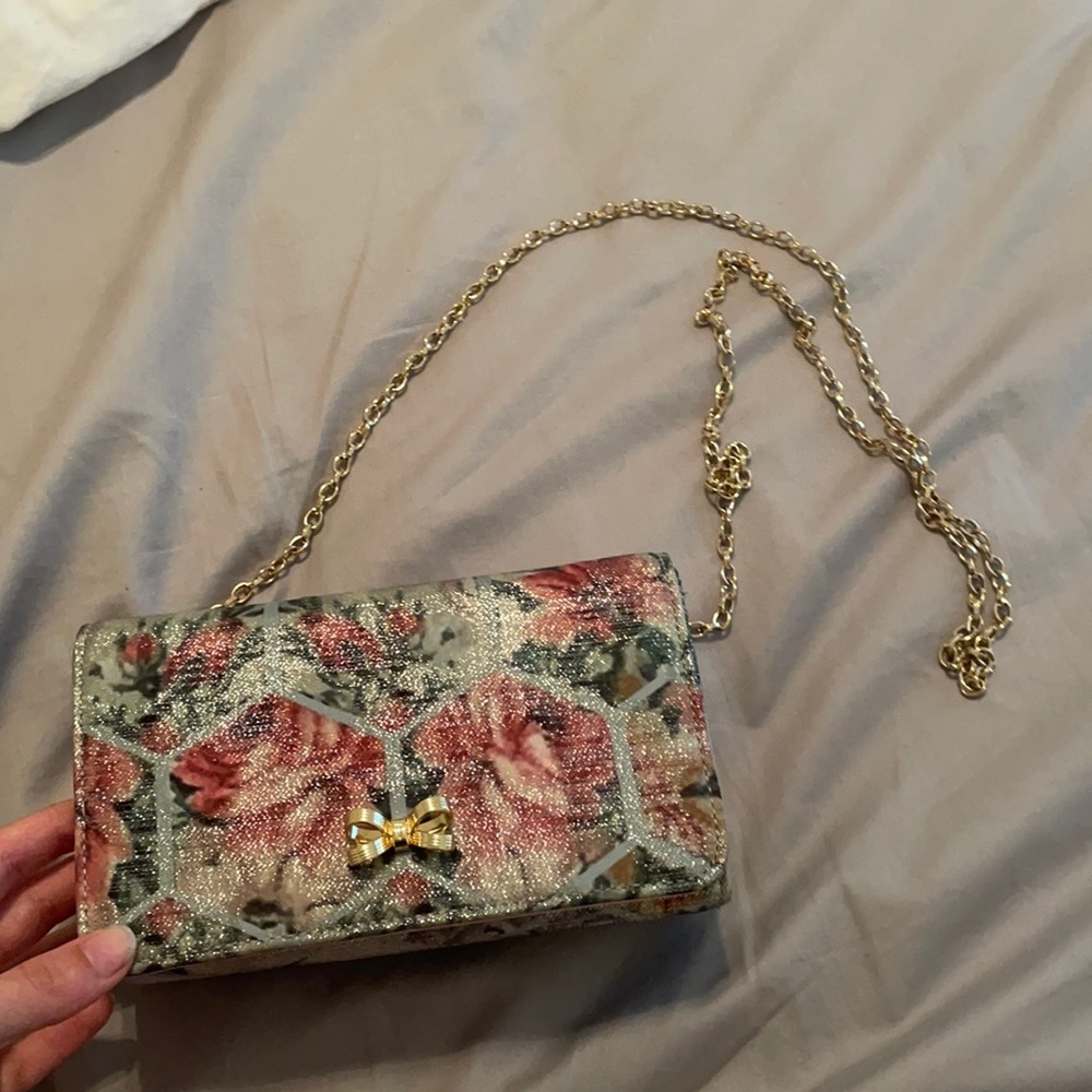 Ted Baker floral crossbody purse